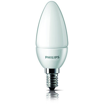 Philips MyVision LED Kaars Mat E14 5W Warm Wit Niet Dimbaar