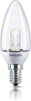 Philips MyAccent LED Kaars Helder E14 2W Warm Wit Niet Dimbaar