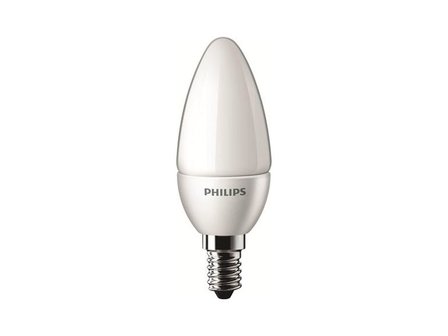 Philips MyVision LED Kaars Mat E14 3W Warm Wit Niet Dimbaar