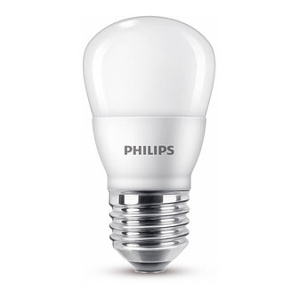 Philips MyVision LED Kogel Mat E27 5W Warm Wit Niet Dimbaar