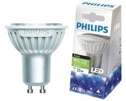 Philips Econic LED LAMP spot GU10 3Watt (35Watt) Wit 25&deg;