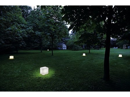 SLV by lagotronics DETT wit 1xE27 buiten outdoor armatuur 