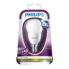Philips kogel LED LAMP mat E14 (kleine fitting)  6W (40W) ledverlichting