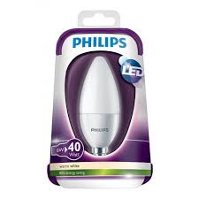 Philips kaars LED LAMP mat warm wit 6watt E14 ( kleine fitting)