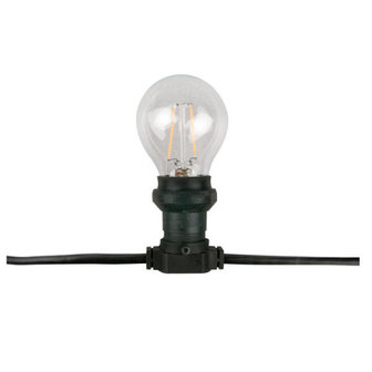 Showtec Belt Light E27, LED prik kabel IP44, 50m, zonder lampen