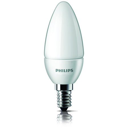 Philips MyVision LED Kaars Mat E14 5W Warm Wit Niet Dimbaar
