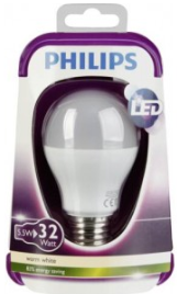 Philips LED Lamp Bulb 5.5W (32W) E27 Warm Wit Niet Dimbaar