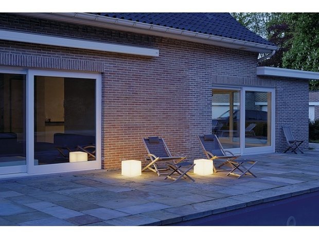 SLV by lagotronics DETT wit 1xE27 buiten outdoor armatuur 