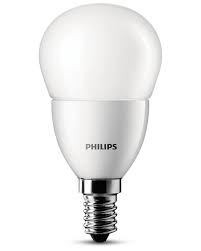 Philips kogel LED LAMP mat E14 (kleine fitting)  6W (40W) ledverlichting