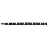 Artecta Havana Ribbon RGB-30 24V IP20 5m RGB LED strip zwarte achtergrond