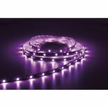 Artecta Havana Ribbon RGB-60 24V IP20 5m RGB LED strip zwarte achtergrond