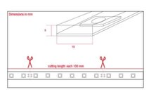Artecta Havana Diamond WW-3000K 60 leds per meter 300 x 0,08W 24V 5M flexibele LED strip