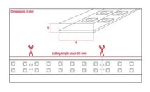 Artecta Havana Diamond WW-3000K 240 leds per meter 1200 x 0,08W 24V 5M flexibele LED strip