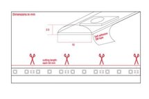 Artecta Havana Dropper CW-6000K 60 leds per meter 300x0,24W 24V 5M flexibele LED strip