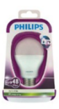 Philips LED Lamp Bulb 8W (48W) E27 Warm Wit Niet Dimbaar