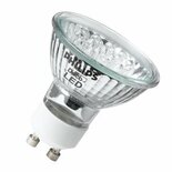 Philips DecoLED LED Lamp Spot 1W GU10 Blauw Niet Dimbaar