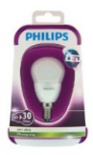 Philips LED lamp kogel mat 4W (30W) E14 warm wit niet dimbaar led verlichting