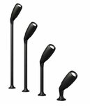 CLS Focus Zwart opbouw LED armatuur Dimbaar