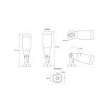 CLS Focus HP Spot Zwart opbouw LED armatuur Dimbaar CRI95