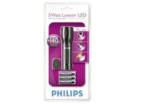 Philips 3 Watt luxeon led zaklamp aluminium 