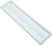 Interlight waves LED paneel 120X30 38Watt 4000K dimbaar incl dimbare driver