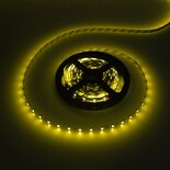 LED strip flexibel enkele kleur 5 Meter geel 12V 4.8W per meter IP20 bruine printplaat pcb