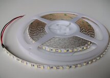LED strip flexibel enkele kleur 5 Meter warm wit 3000K 12V 14,4W per meter IP20 witte printplaat pcb