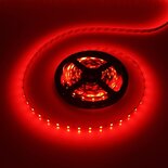 Outdoor LED strip flexibel enkele kleur 5 Meter rood 12V 4.8W per meter IP65 witte printplaat pcb