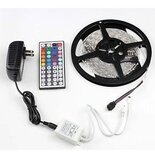 Set LED strip flexibel multi colour RGB 14,4 watt per meter IP20 incl controller (afstandsbediening) en voeding