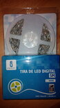 Set outdoor LED strip flexibel multi colour RGB 4,8 watt per meter IP44 incl controller (afstandsbediening) en voeding