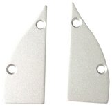 Tronix Flextape Channel  End Cap 2pcs. for 127-263