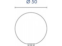 SLV by lagotronics ROTOBALL FLOOR 50 wit 1xE27 buiten outdoor armatuur 