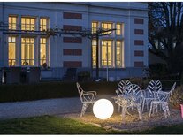 SLV by lagotronics ROTOBALL FLOOR 50 wit 1xE27 buiten outdoor armatuur 