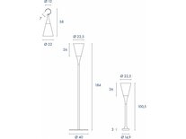 SLV by lagotronics PLENUM FIX antraciet/wit 1xE27 buiten staande vloer armatuur outdoor 