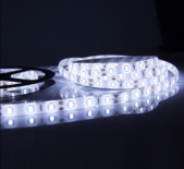 Outdoor LED strip flexibel enkele kleur 5 Meter koud wit 6500K 12V 14.4W per meter IP65 witte printplaat pcb