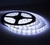 LED strip flexibel enkele kleur 5 Meter koud wit 6500K daglicht 12V 14,4W per meter IP20 witte printplaat pcb 