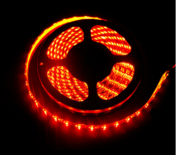 LED strip flexibel enkele kleur 5 Meter oranje 12V 4.8W per meter IP20 bruine printplaat pcb