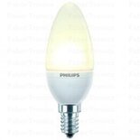 Philips accent white 2Watt (10Watt)  LED kaars lamp mat warm wit E14 (kleine fitting)