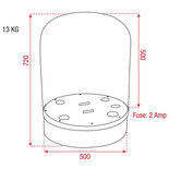Showtec Outdoor dome for LED Parcan / LED MultiPars