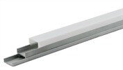 Tronix Flextape Channel opbouw Aluminium profiel  2 meter frosted cover square