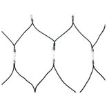 Showtec LED Rubber Net Light WW 176 LED'S/200x100 cm, koppelbaar LED kerstverlichting