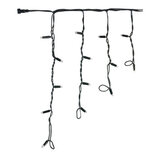 Showtec LED Rubber Icicle Light WW 144 LED'S, 300X90cm koppelbaar LED ijspegel kerstverlichting