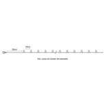 Showtec Belt Light E27, LED prik kabel IP44, 50m, zonder lampen