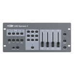 Showtec LED Operator 4 Fixtures met 4 kanalen RGBW/RGBA licht sturing tafel