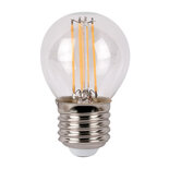 Showtec LED Bulb Clear WW filament led lamp E27 kogel 2W 2700K