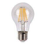 Showtec LED Bulb Clear WW filament led lamp peer 4Watt 2700K