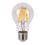 Showtec LED Bulb Clear WW filament led lamp peer 6Watt 2700K