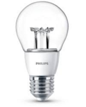 Philips LED LAMP BULB helder dimbaar 6W ( 40W ) E27 (grote fitting) warm wit led verlichting
